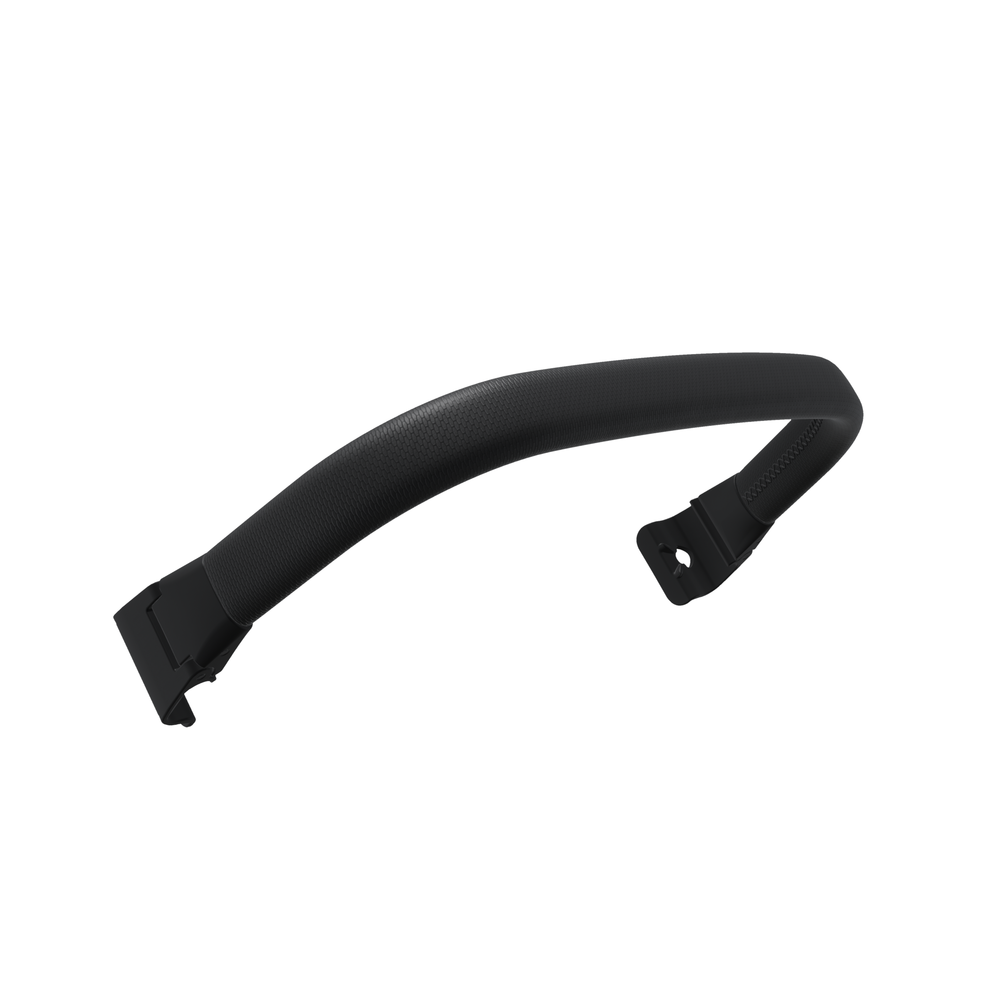 Black carbon bumper bar